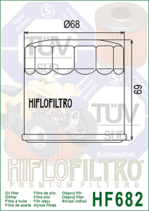 Filtru ulei CF MOTO CF500 Hiflofiltro HF682