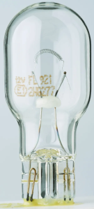 Filament Glass Wedge Bulbs Amber 