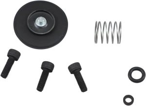 MOOSE RACING Accelerator Pump Rebuild Kit Black 