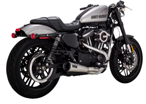 2-into-1 Upsweep Exhaust System Brushed, 5, nordicamoto.ro