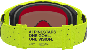 Ochelari Alpinestars Supertech Vesta Galben Fluo/Negru/Lentila Colorata, 2, nordicamoto.ro