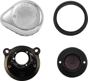 Air Stinger Air Cleaner Kit Black, 5, nordicamoto.ro