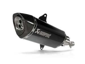 Slip-on Line Muffler Scooter Black 