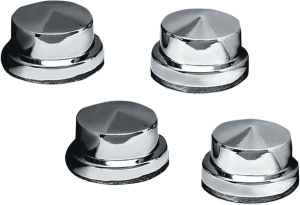 Headbolt Covers Silver, 2, nordicamoto.ro