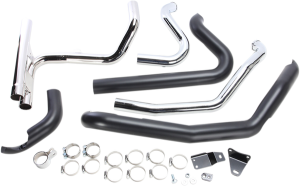 Dual Bung Powerport Dual Headpipes Black, 3, nordicamoto.ro