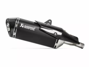 Slip-on Line Muffler Scooter Black 
