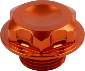 MOOSE RACING Steering Stem Nut Orange 