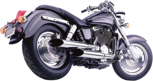 Classic Deluxe Exhaust System Chrome, 1, nordicamoto.ro