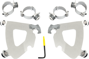 Gauntlet Fairing Trigger-lock Hardware Kit Polished, 1, nordicamoto.ro