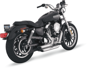 Shortshots Staggered Exhaust System Black 
