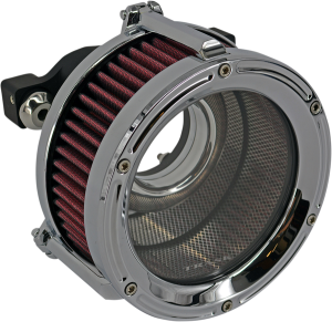 Assault Charge High-flow Air Cleaner Chrome, 2, nordicamoto.ro