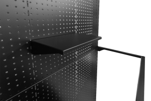 Display Shoe Shelf Black
