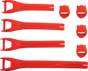 Kit Curele Cizme Moose Racing Qualifier Red