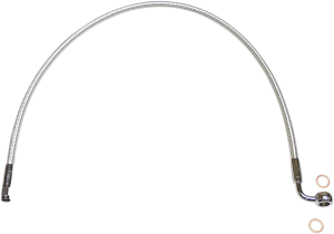 Alternate Length Designer Series Abs-specific Front Brake Line Kit Chrome, Sterling Chromite® Ii, 1, nordicamoto.ro