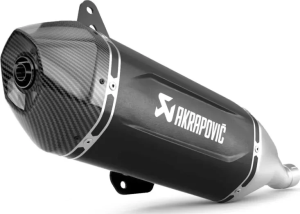 Slip-on Line Muffler Scooter Black 