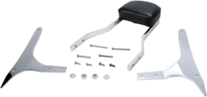 Square Sissy Bar Kit Chrome