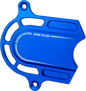 Sprocket Cover Blue, Anodized, 1, nordicamoto.ro