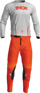 Tricou Thor Pulse Mono Gray/Orange M, 5, nordicamoto.ro