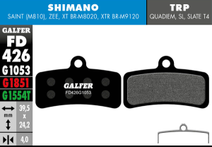G1053 Standard Brake Pads, 1, nordicamoto.ro