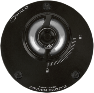 Halo Fuel Cap Black, Silver