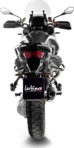 Tobă de eșapament LeoVince LV-14 Slip-On pentru Moto Guzzi Stelvio, 5, nordicamoto.ro