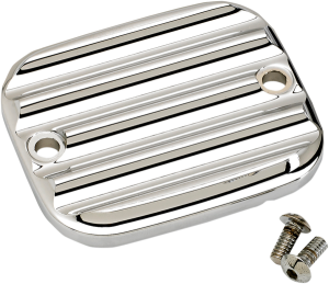 Front Brake Master Cylinder Cover Silver