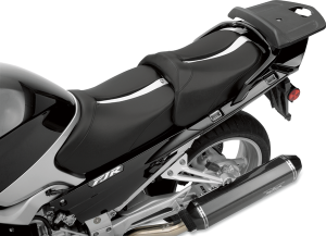 Gel-channel Track Sport Seat Black