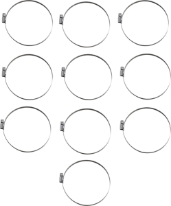 Hose Clamp Silver, 1, nordicamoto.ro