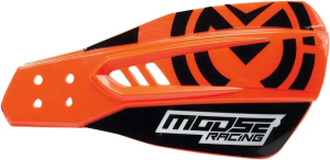 MOOSE RACING Qualifier Handguards Black, Orange , nordicamoto.ro