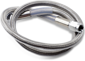 Universal Brake Line Silver, Clear-coated, 1, nordicamoto.ro