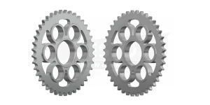 Standard Sprocket Rear 530 Zinc Plated 