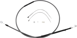 High-efficiency Polished Karbonfibr Clutch Cable Silver