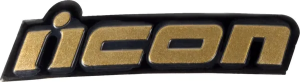 Insigna Metalica Casca Icon Domain Gold One size fits all, 1, nordicamoto.ro