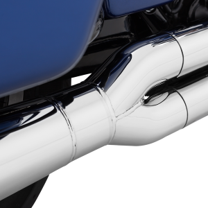 Pro Pipe 2-into-1 Exhaust System Chrome, 3, nordicamoto.ro