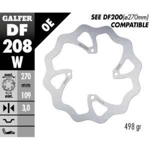 Disc frana fata Kawasaki KX 250/450 F Galfer Fixed