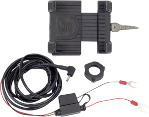 Smartphone/gps Holder With Charger Black, 2, nordicamoto.ro