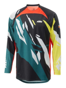 Tricou KTM Gravity-FX Yellow/Green/Orange/Black