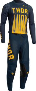 Tricou Thor Pulse Vapor Midnight/Lemon 3XL, 2, nordicamoto.ro