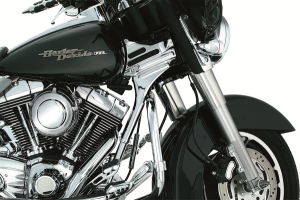 Deluxe Neck Cover Kit Chrome, 1, nordicamoto.ro