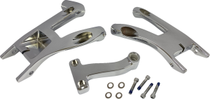 Rider Floorboard Mount Silver, 1, nordicamoto.ro