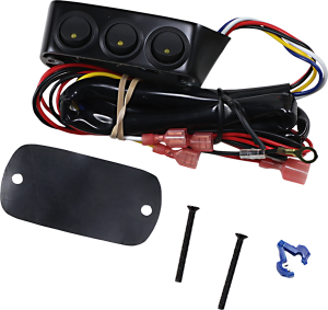 Led Switch Block Assembly Black