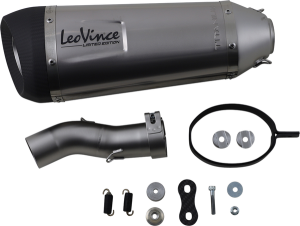 Factory S Slip-on Muffler Titanium Look, 2, nordicamoto.ro