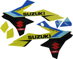 Evo Graphics Kit Black, Blue, White, Yellow, 2, nordicamoto.ro