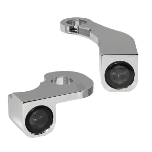 Nano Series Handlebar Turn Signals Chrome