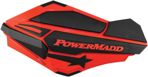 Sentinel Handguards Black, Red, 1, nordicamoto.ro