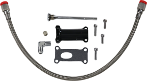 Engine Oil Spout Black
