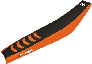 Double Grip 3 Seat Cover Orange, 1, nordicamoto.ro