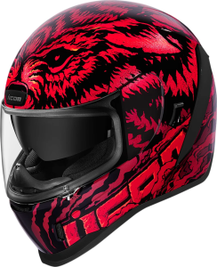 Helmet Afrm Lycan Rd 3x Red