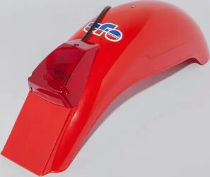 Rear Fender Preston Vintage With Light Red