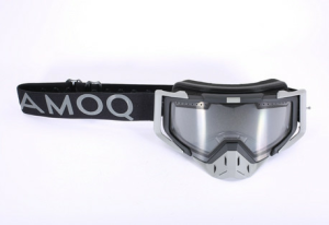 Ochelari Snowmobil AMOQ Aster Black-Grey Clear